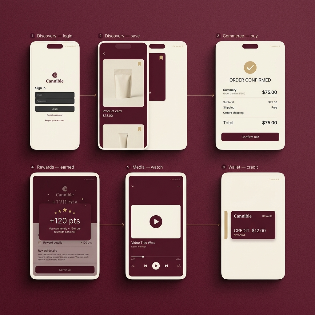 Cannible cross-app journey