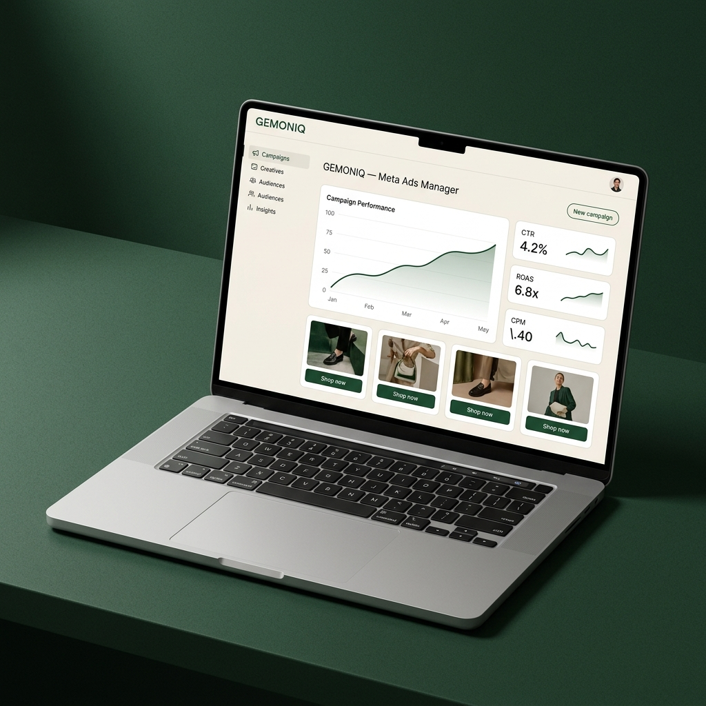 GEMONIQ campaign dashboard