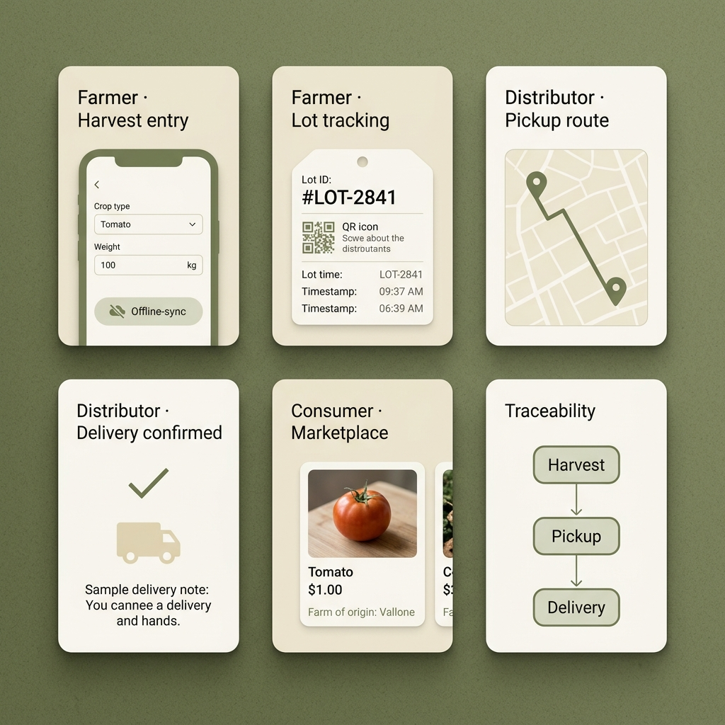 ShareFarm supply chain